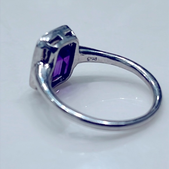Amethyst 14KGP Ring - Picture 4 of 5